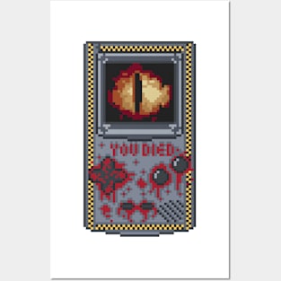 Resident Evil Handheld Pixel Art Posters and Art